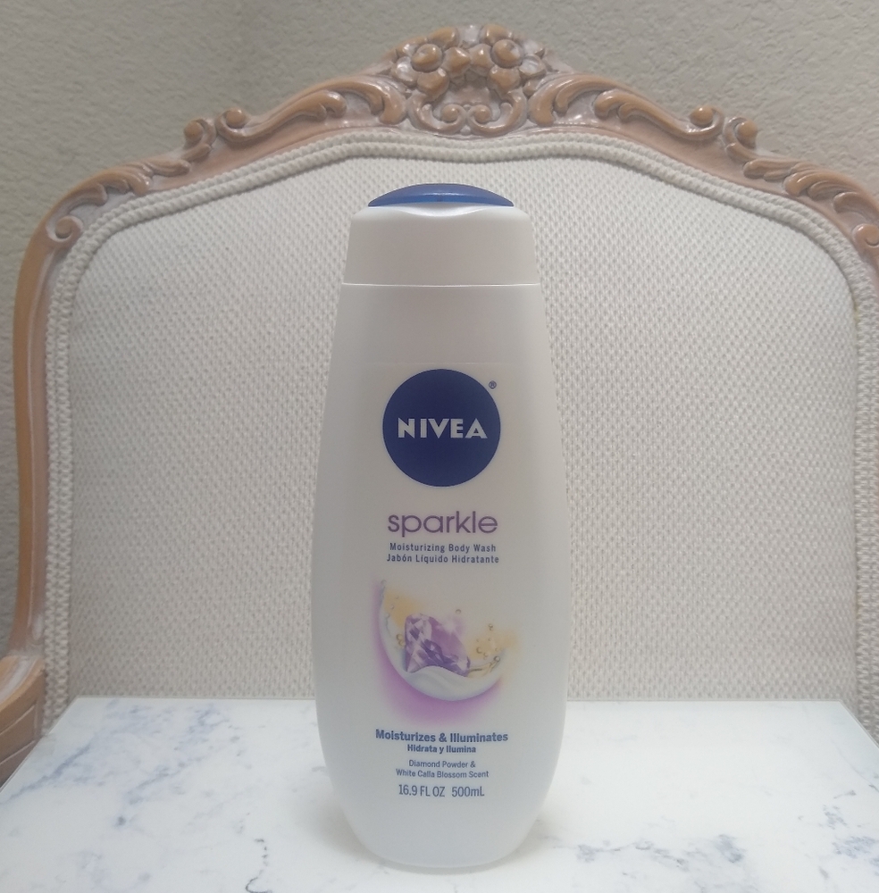 Nivea Sparkle Moisturizing & Illuminating Body Wash 16.9 Oz